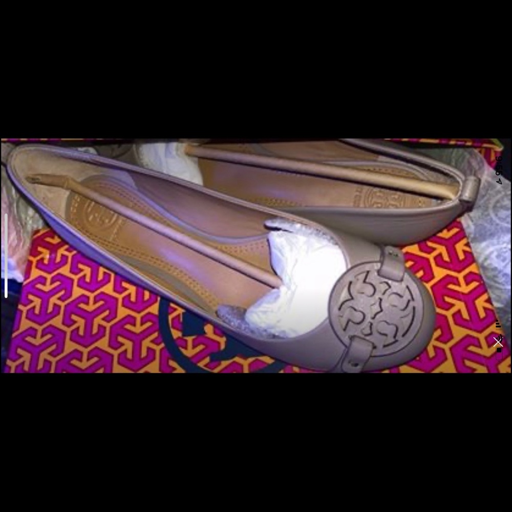 🚫sold🚫 Tory Burch vegan leather flats